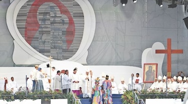 ‘Esta es la juventud del papa Francisco’