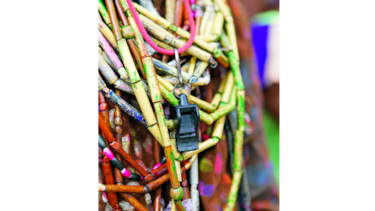 Colón festeja su pollera conga