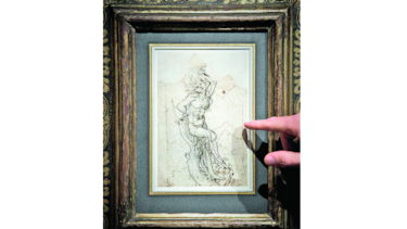 Hallan dibujo de Leonardo da Vinci