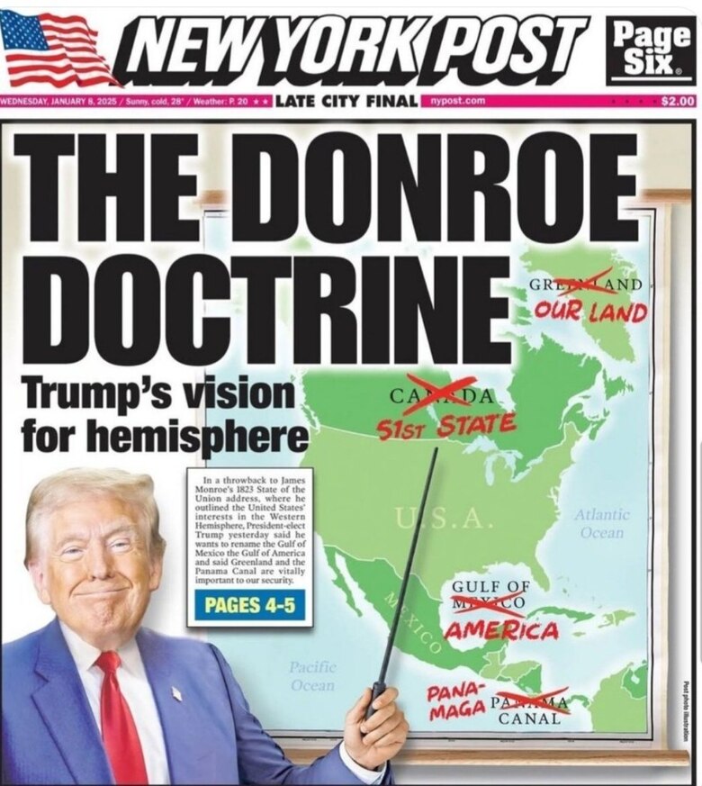 De la doctrina Monroe a la doctrina Trump