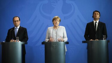 Italia promueve cumbre para relanzar la Unión Europea