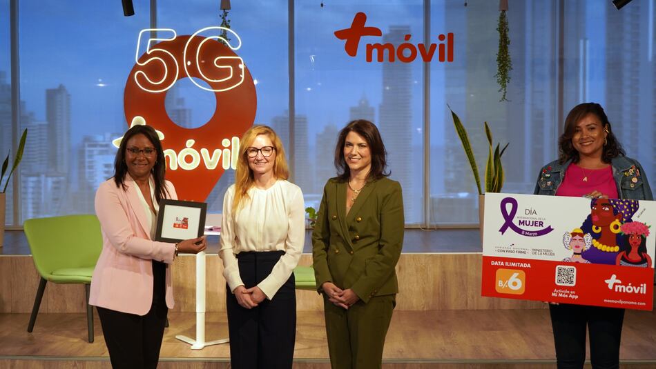 Alianza conjunta por el empoderamiento femenino promueven +Móvil y el Ministerio de la Mujer
