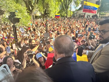 Edmundo González: ‘Vamos a lograr la recuperación de nuestra Venezuela’