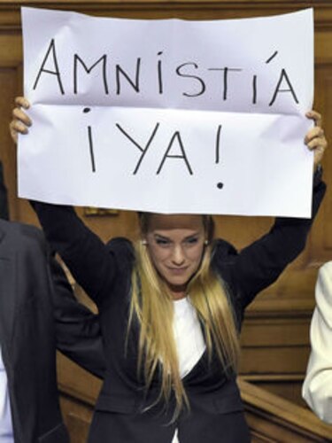 Oposición venezolana pone en agenda la ley de amnistía para presos políticos