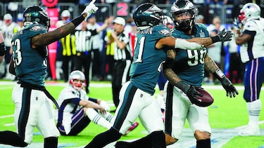 Eagles ganan el Super Bowl y hacen historia en la NFL