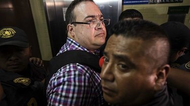 Guatemala notifica a México plazo para extradición de exgobernador