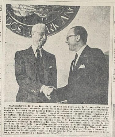 La lucha por un asta sin bandera: Declaración Moreno-Bunker