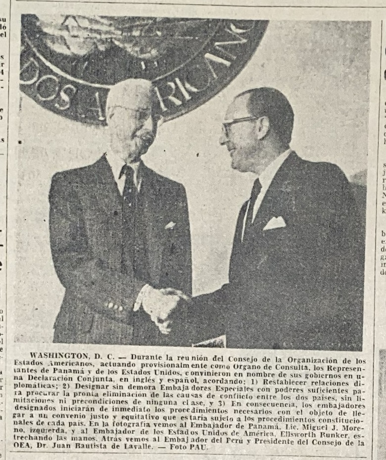 La lucha por un asta sin bandera: Declaración Moreno-Bunker