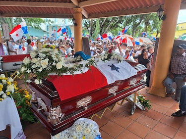 Claman justicia en el sepelio de los dos hombres asesinados en Chame