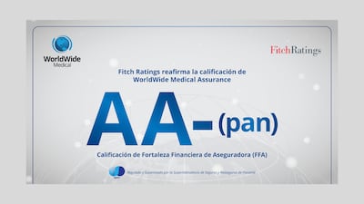 Fitch Ratings reafirma la calificación ‘AA-(pan)’ de WorldWide Medical Assurance con perspectiva estable