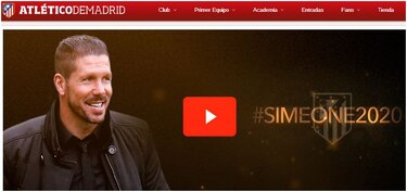Simeone firma su renovación con el Atlético de Madrid hasta 2020