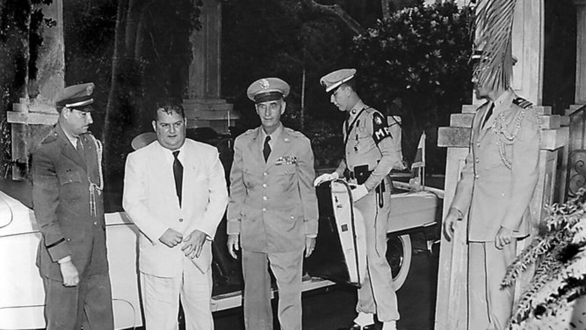 Las maneras del mandatario de Panamá. Cortesía
