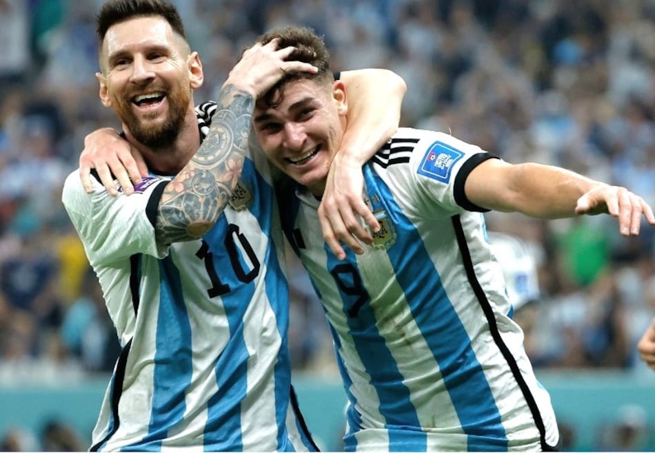 Julián Álvarez, el niño que soñó con jugar con Argentina en el Mundial y con Messi