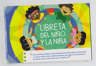 Una libreta para controlar el crecimiento de los niños