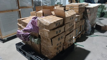 Un detenido y dos con notificación periódica por introducir unas 183 mil monedas falsas a Panamá