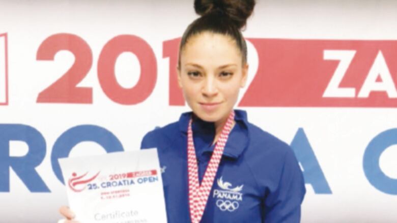 Carolena Carstens se cuelga la presea plateada, en Crocia