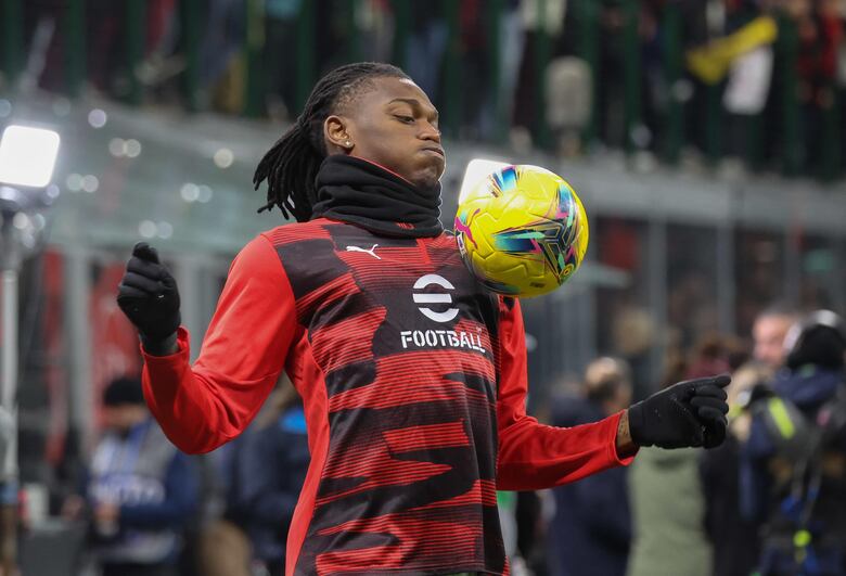 César Blackman vs. Rafael Leão: el principal duelo del Bratislava-Milan