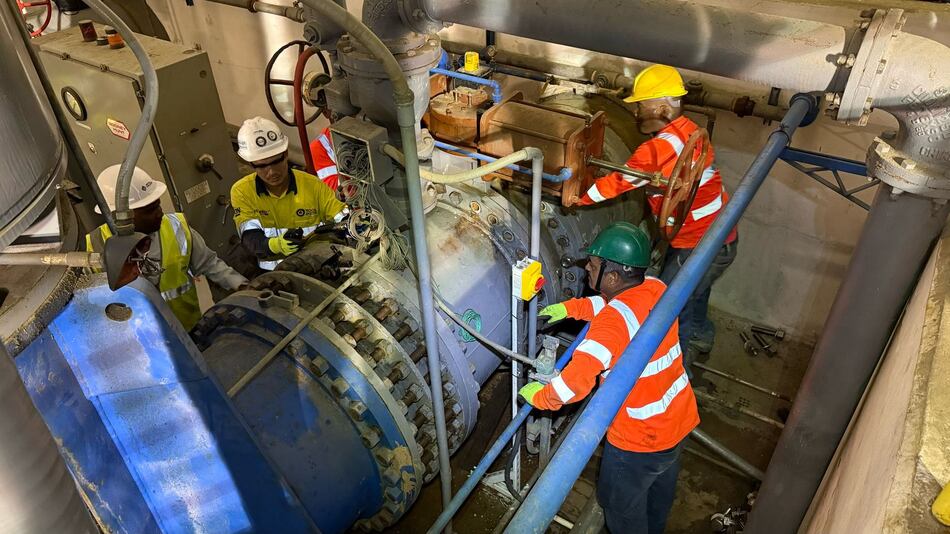 Culminan trabajos en la potabilizadora de Chilibre; la planta reinicia operaciones