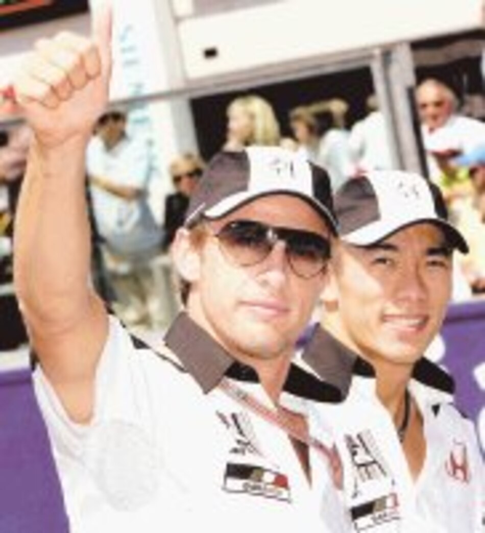 Button continuará con la escudería BAR-Honda