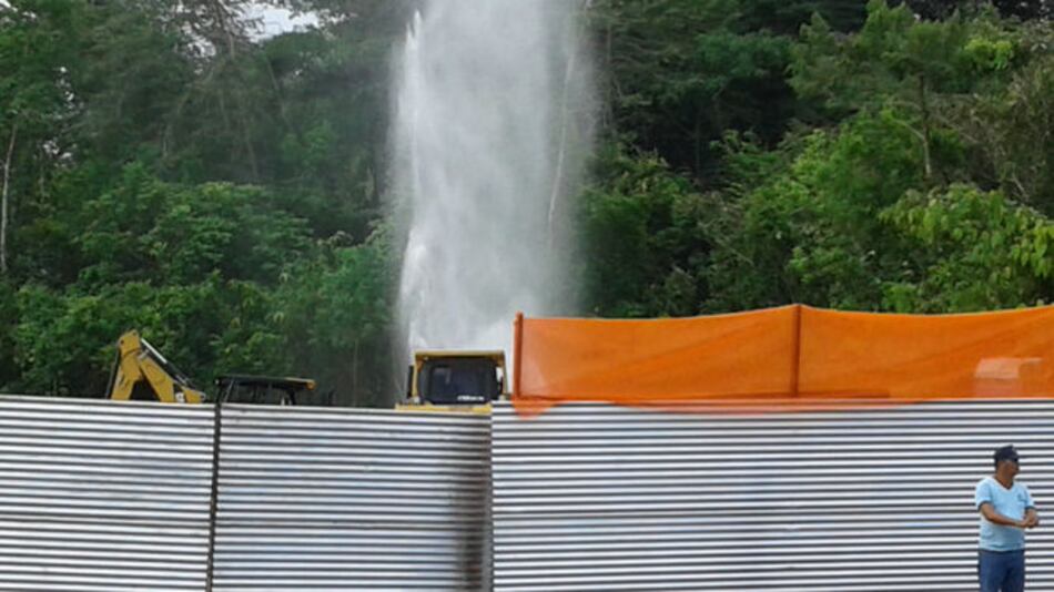 Rotura de tubería deja sin agua sectores de Arraiján cabecera y Burunga