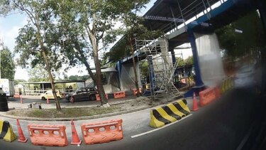 Obras en puente peatonal de la CSS tienen 60% de avance