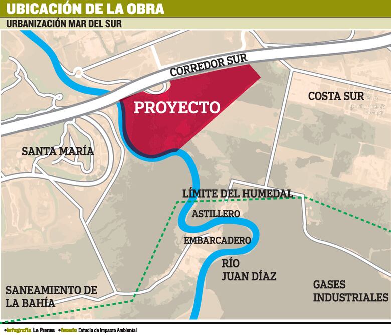 Obra en Juan Díaz arrasaría con manglares