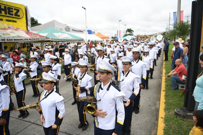 Imágenes de los desfiles del 10 de noviembre en algunos sectores del país