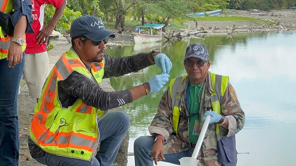 Verificación en Chiriquí: MiAmbiente toma muestras para evaluar la calidad del agua en ríos y afluentes