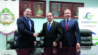 Cable Onda firma alianza estratégica con la UP