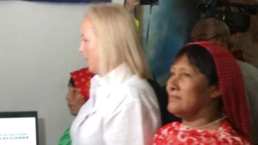 Hija de Pérez Balladares lo postula como precandidato presidencial del PRD