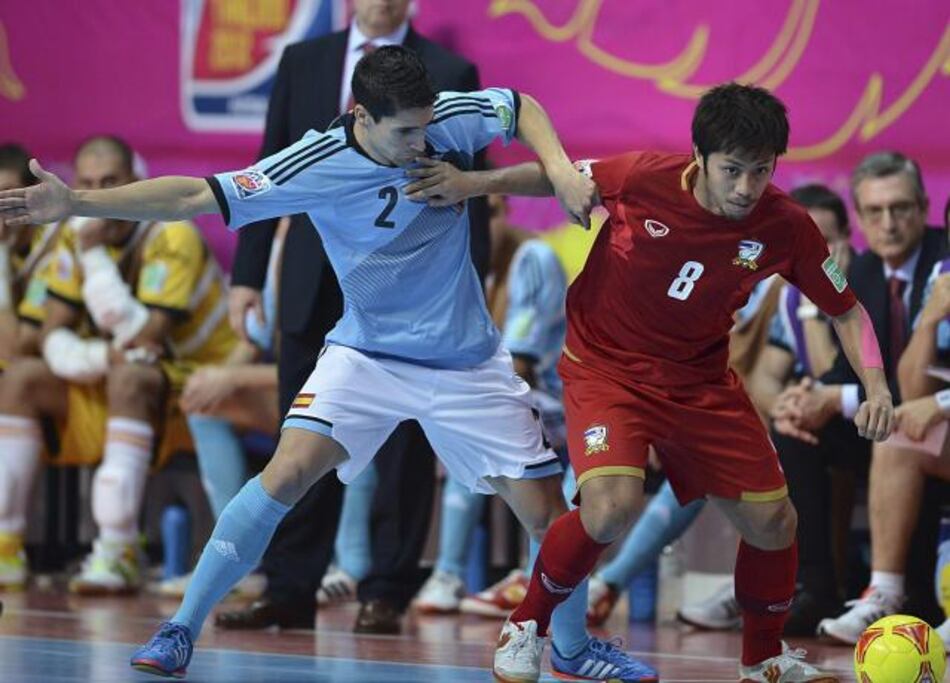 España y Colombia pasan a cuartos; Paraguay eliminada de Mundial de futsal