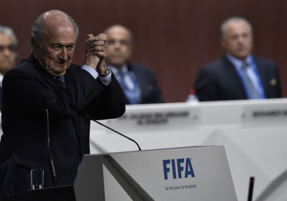 Joseph Blatter, reelecto como presidente de la FIFA