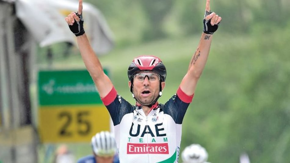 Ulissi se impuso en quinta etapa de la vuelta a Suiza