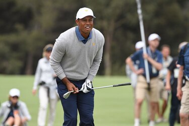 Tiger Woods permite a Estados Unidos seguir vivo en la Presidents Cup