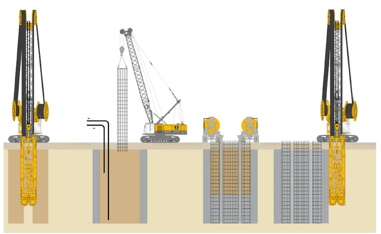 Construcción subterránea de la Línea 3: tres métodos constructivos en marcha simultáneamente