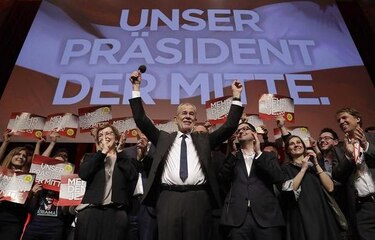 Derrota de la extrema derecha en las elecciones presidenciales de Austria
