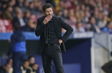 Simeone confía en 'estar a la altura' frente al Roma