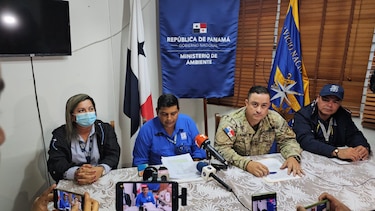 Miambiente decomisó al menos 602 aletas de tiburón en operativo realizado en el área protegida Cordillera de Coiba