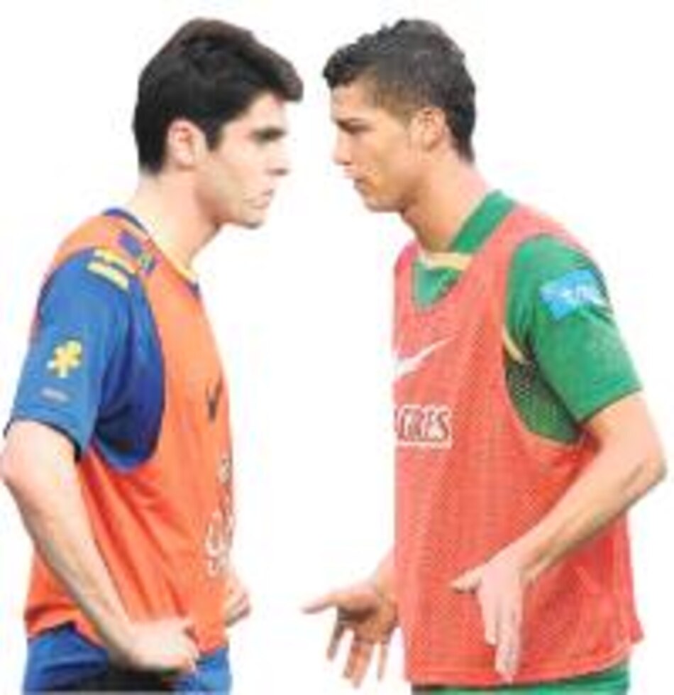Ronaldo y Kaká, cara a cara