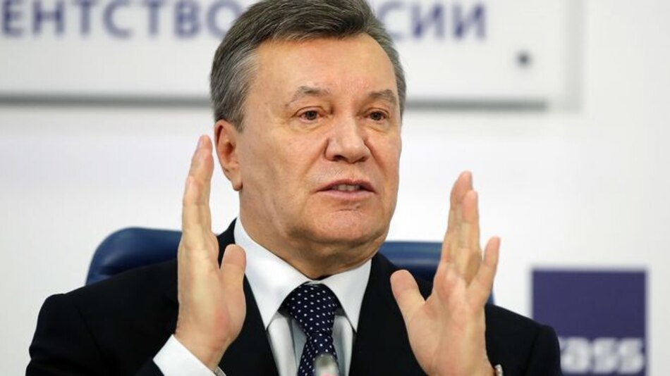 Ucrania: dan 13 años de prisión a ex presidente por traición