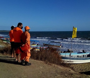 Sinaproc emite aviso de prevención por fuertes oleajes en el Caribe panameño