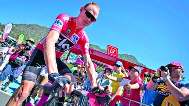 Froome se mantiene líder en la Vuelta a España