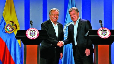 Guterres aplaude los esfuerzos por la paz