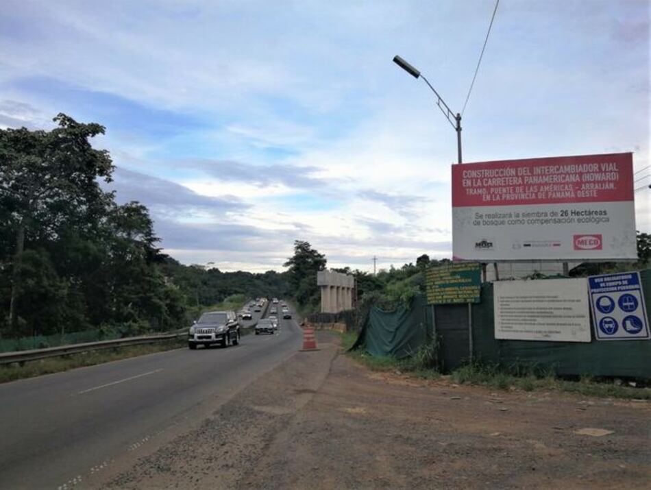 Cierres parciales en el tramo puente de las Américas-Arraiján