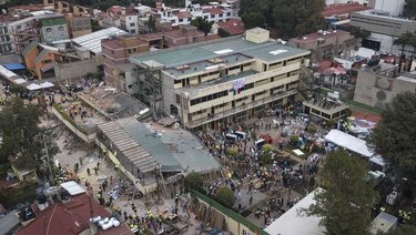Sismo de 7.1 grados deja en México 217 muertos