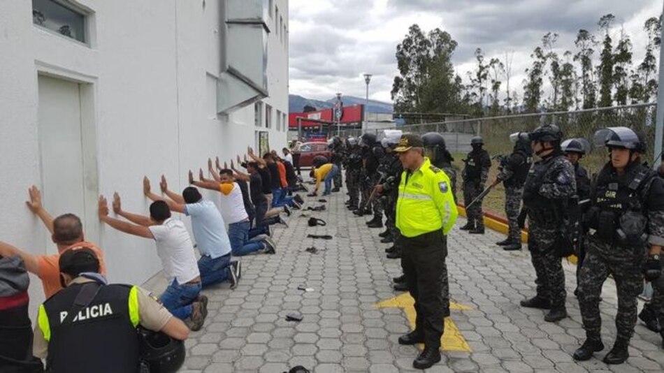 El Gobierno de Ecuador informa que detuvo a venezolanos con 'información' sobre Lenín Moreno