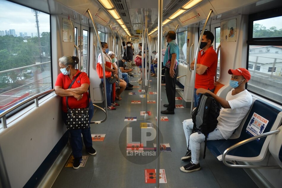Metro recomienda seguir la ‘Guía de autocuidado’ para mantener el distanciamiento físico en los trenes