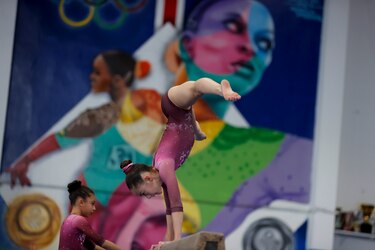 El primer gimnasio de Rebeca Andrade vive la explosión de interés de las niñas brasileñas