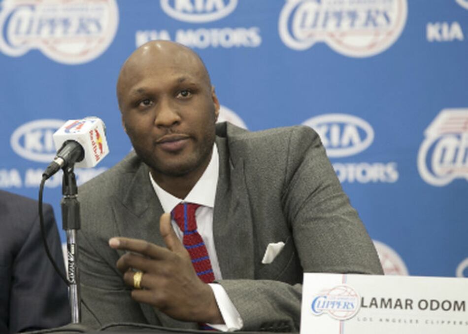 Exjugador de la NBA Lamar Odom es encontrado inconsciente en un burdel