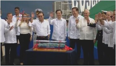 Inauguración de la ampliación del Canal de Panamá: Transmisión minuto a minuto